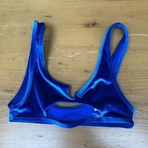 Blue Velvet Frankie’s Bikini Top